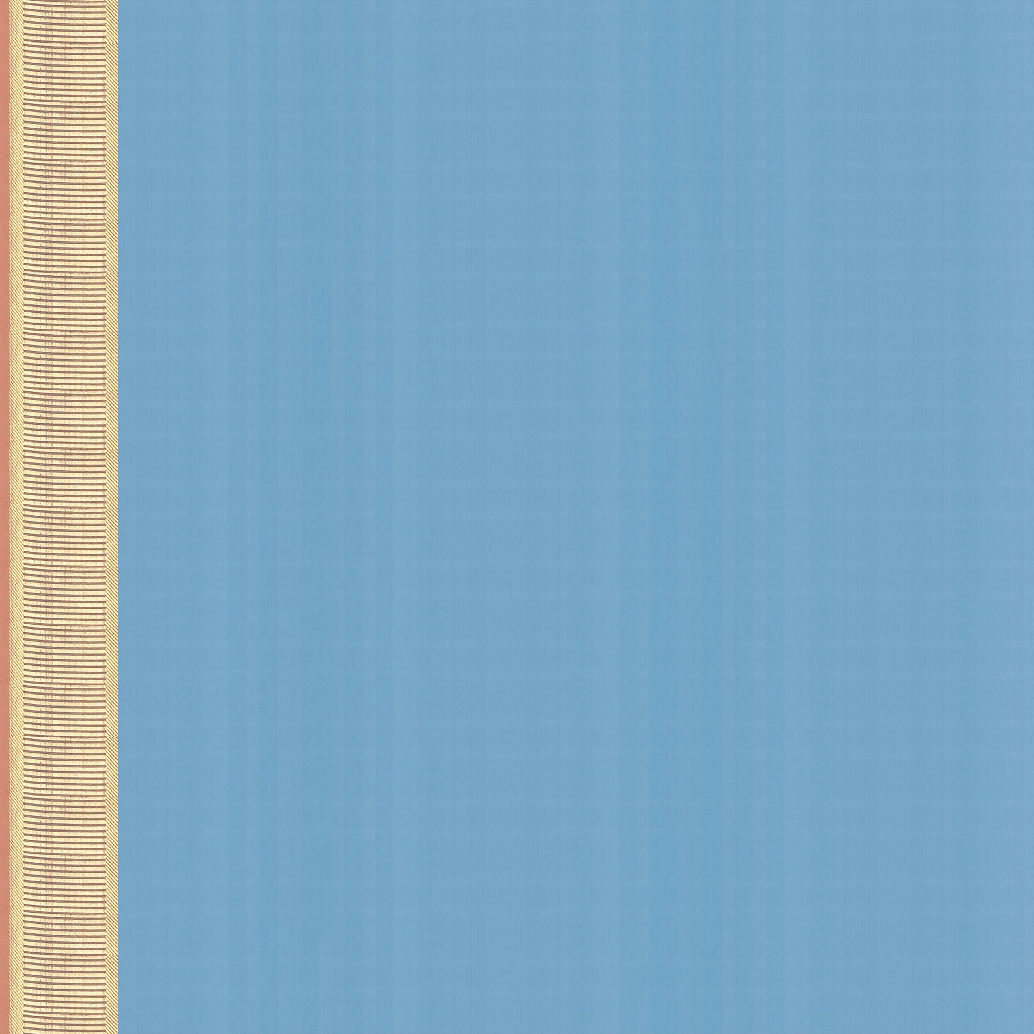 Handwoven Peach with Blue Kanjivaram Silk Saree - 2316T011094DSC