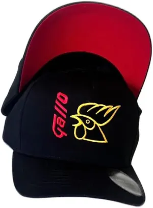 Hats Gorra Gallo De Guatemala Bordado Ajustable Visera Rojo