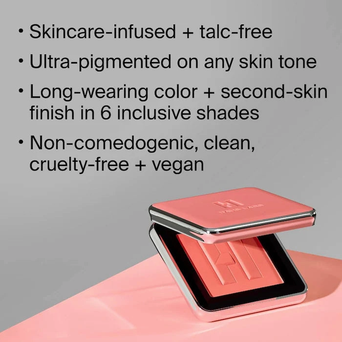 HAUS Labs Color Fuse Talc-Free Blush Powder With Fermented Arnica : Pomelo Peach