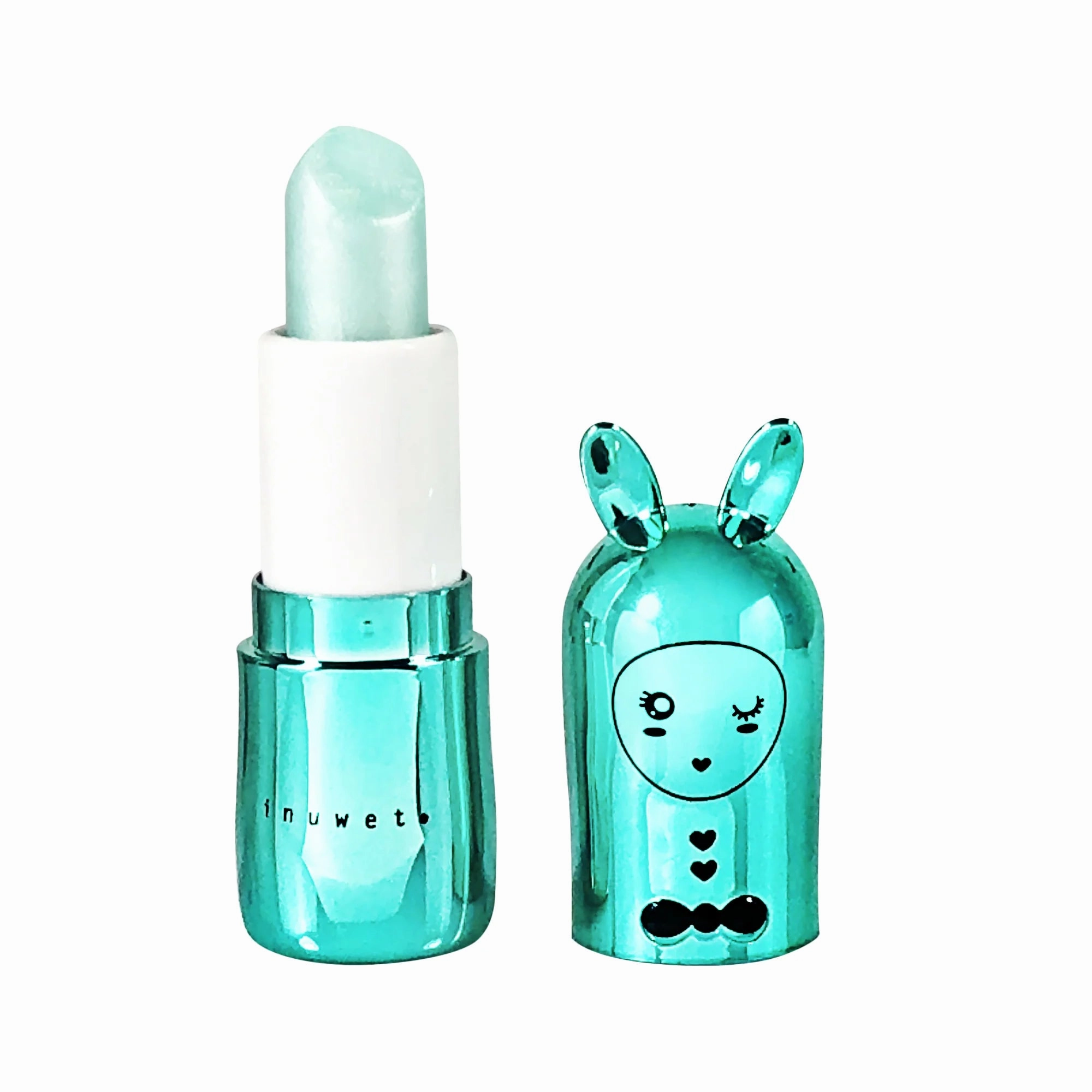 INUWET METAL LIPBALM / CUPCAKE / TURQUOISE