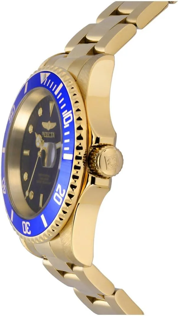 Invicta Men's Pro Diver Quartz Watch with Stainless Steel Strap