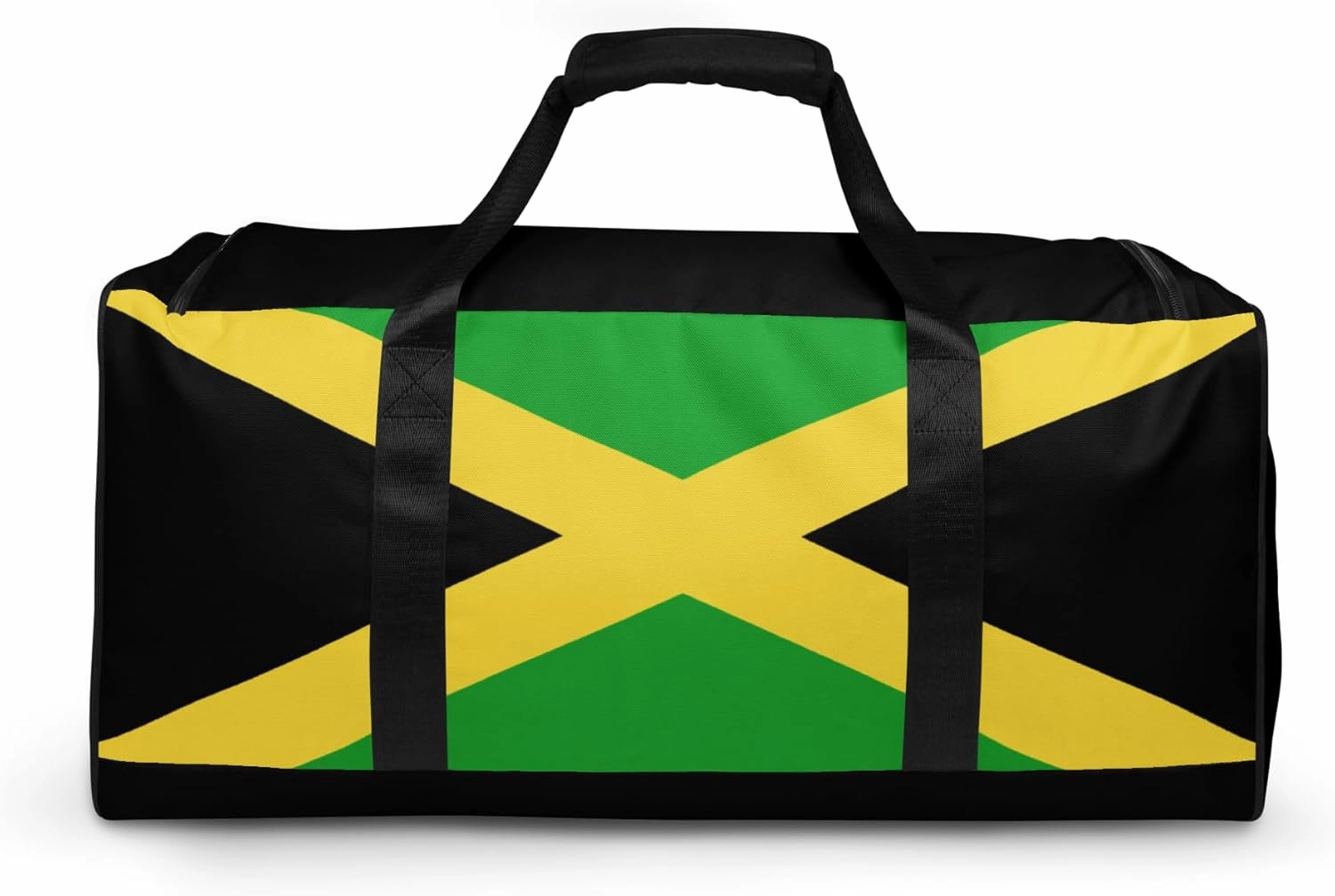 Jamaican Flag Duffle Bag – Large Gym and Travel Bag with Flag Design
