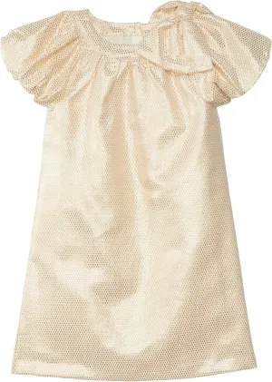 Janie and Jack Girls' Gold Party Dress (Toddler/Little Big Kids)