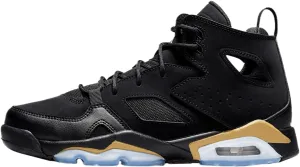 Jordan Flight Club '91 Big Kids' Shoes (DM1685-007, Black/Metallic Gold)