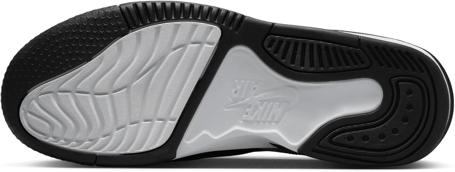 Jordan Max Aura 5 Men's Shoes (DZ4353-017, Black/White/Wolf Grey/Metallic Gold)