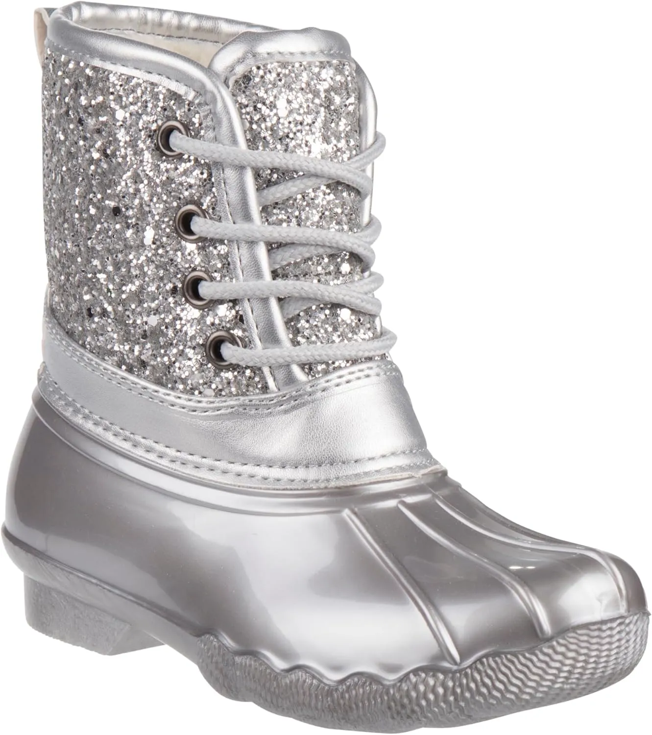 Josmo Unisex-Child Girls Duck Outdoor Comfort Snow Rain Boot Kids
