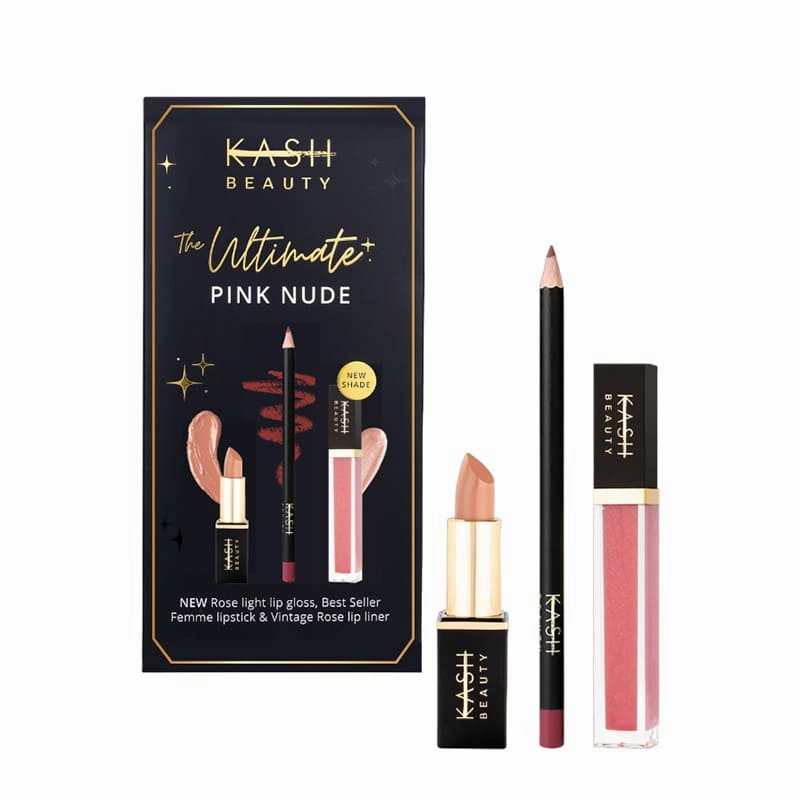KASH Beauty The Ultimate Pink Nude Gift Set Discontinued