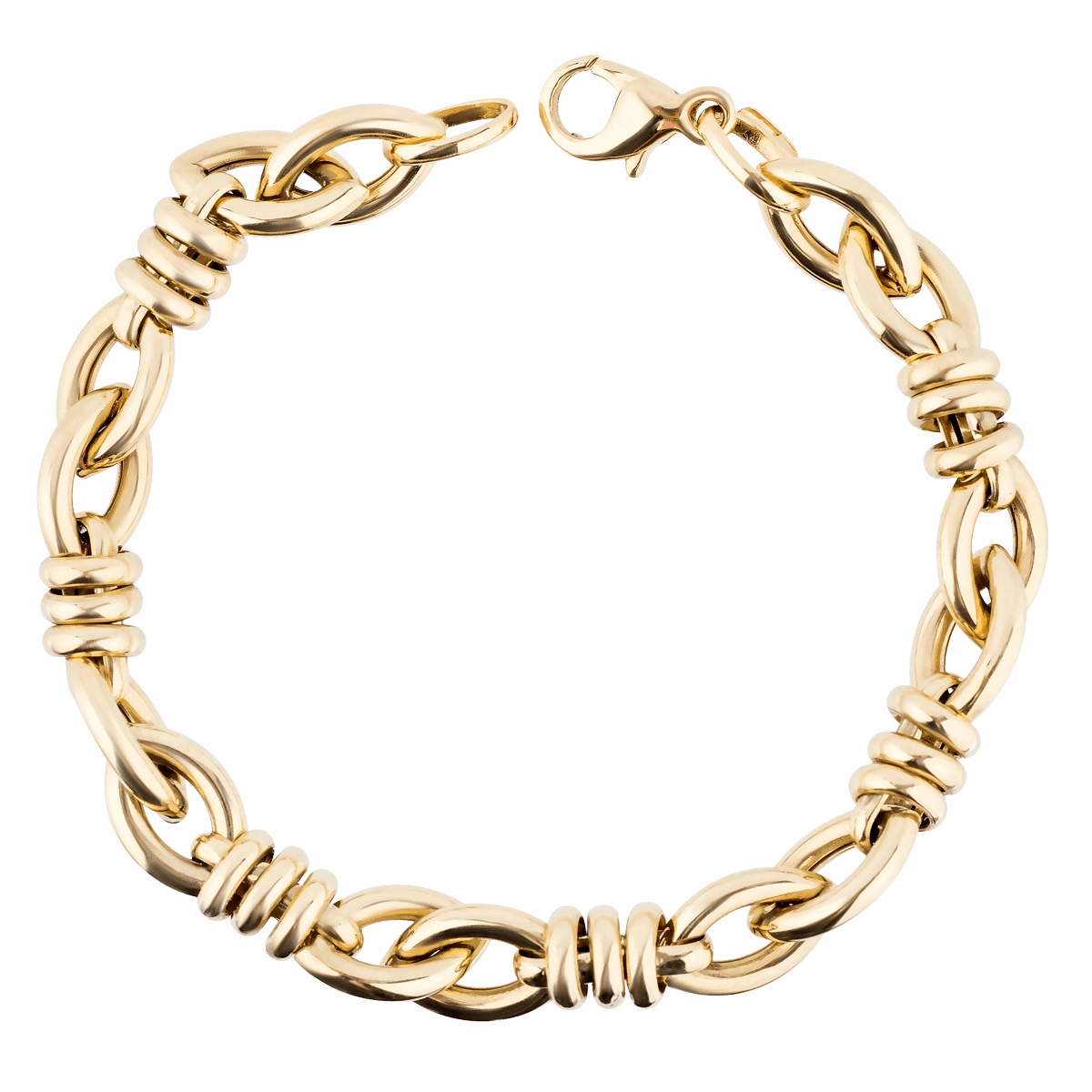 Knotted Link Chain Bracelet