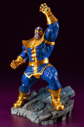 Kotobukiya Marvel Universe Avengers Series: Thanos Artfx  Statue, Multicolor, Model:KTMK251