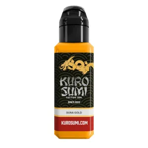 Kuro Sumi Suna Gold, Vegan Friendly, Professional Ink 1.5oz