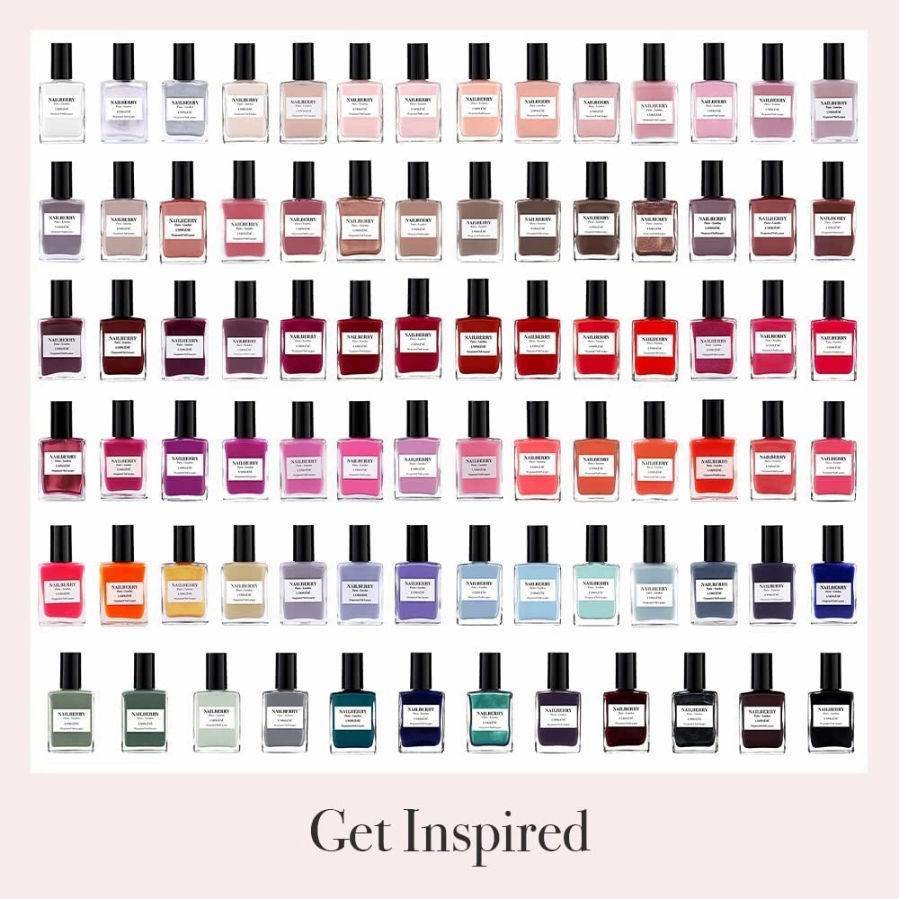 L'Oxygéné Oxygenated Nail Lacquer | Stargazer | Iridescent Rose Gold Metallic Opaque | UV Protected Long-Wear Nail Polish | 12-Free | Vegan | Certified Halal | Cruelty & Gluten Free | 15 ml