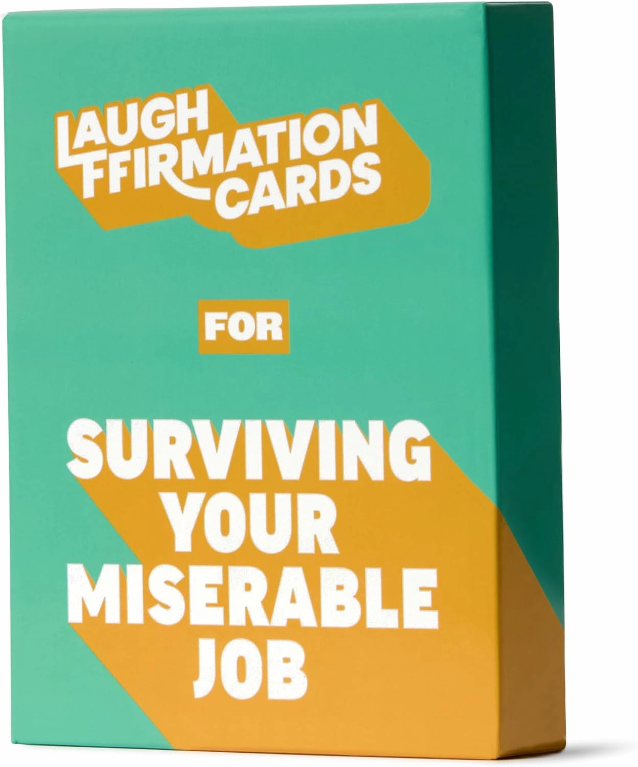 Laughffirmation Affirmation Cards For Adults – Punchy & Hilarious Gift For Dad, Mom, Wife, Husband & Coworker – Funny Gift For All Occasions – Birthdays, Father’s Day, Mother’s Day, Anniversary
