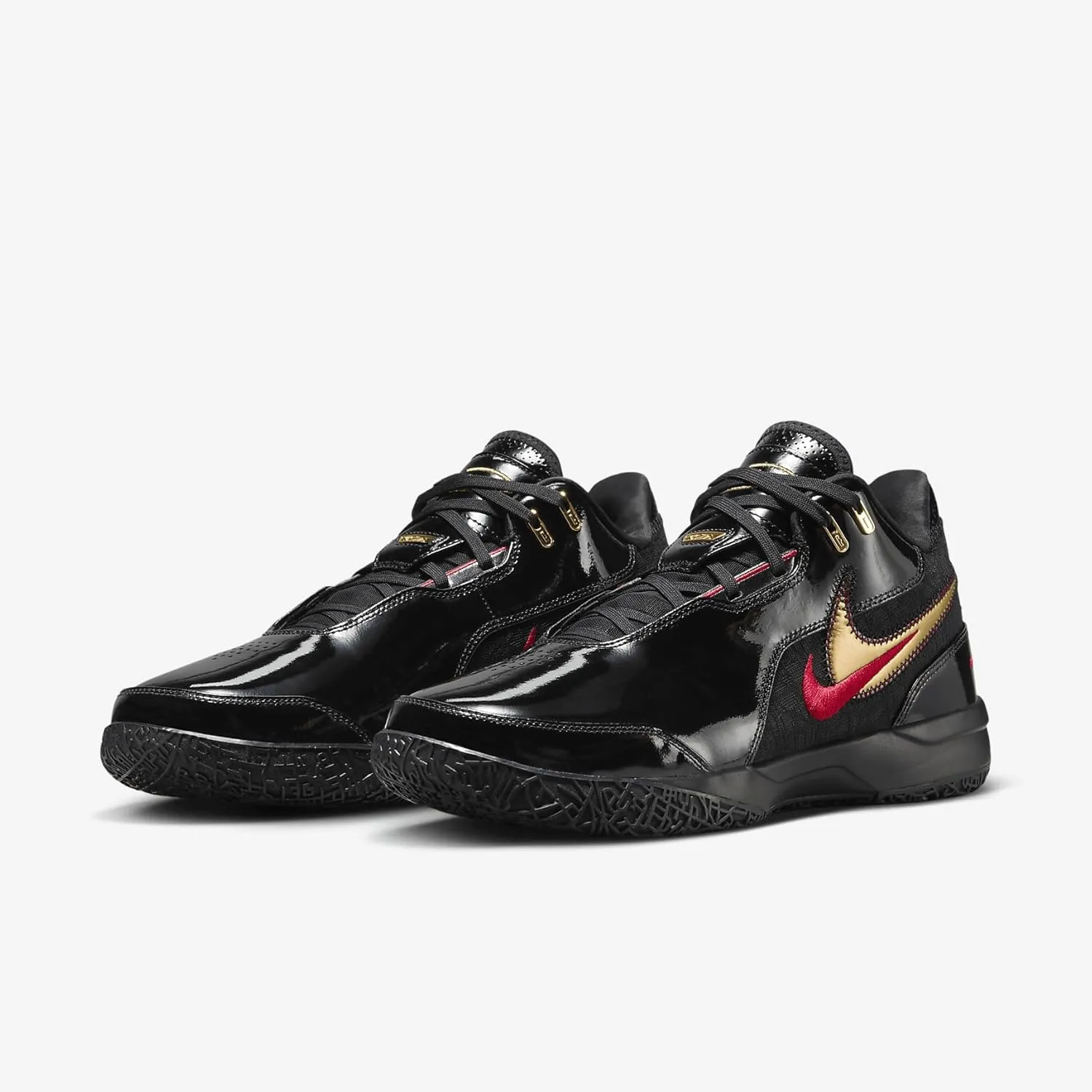 Lebron NXXT Gen AMPD Basketball Shoes (FJ1566-101, Light Orewood Brown/Washed Teal/Metallic Gold)
