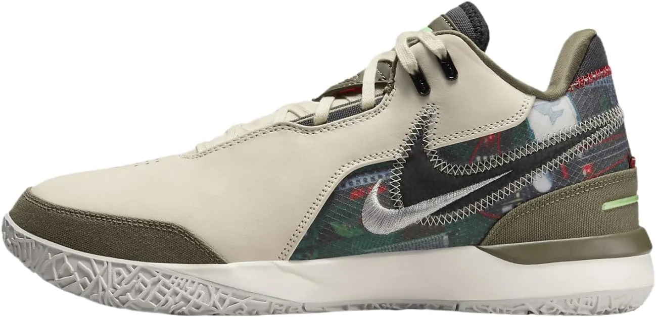 Lebron NXXT Gen AMPD Basketball Shoes (FJ1566-101, Light Orewood Brown/Washed Teal/Metallic Gold)