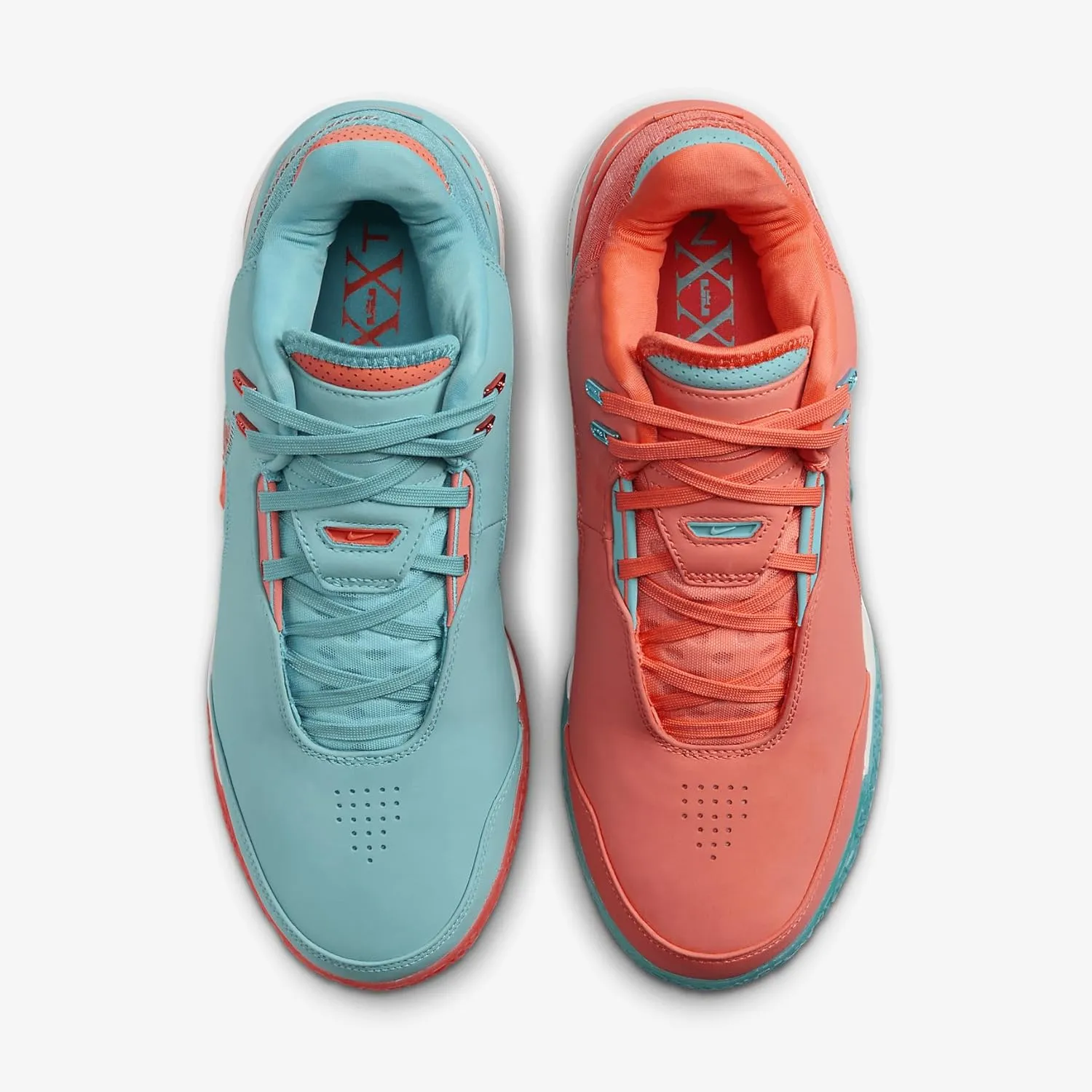Lebron NXXT Gen AMPD Basketball Shoes (FJ1566-101, Light Orewood Brown/Washed Teal/Metallic Gold)