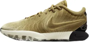Lebron XXI Basketball Shoes (FZ7883-700, Metallic Gold/Coconut Milk/Aquamarine/Black) Size 9.5