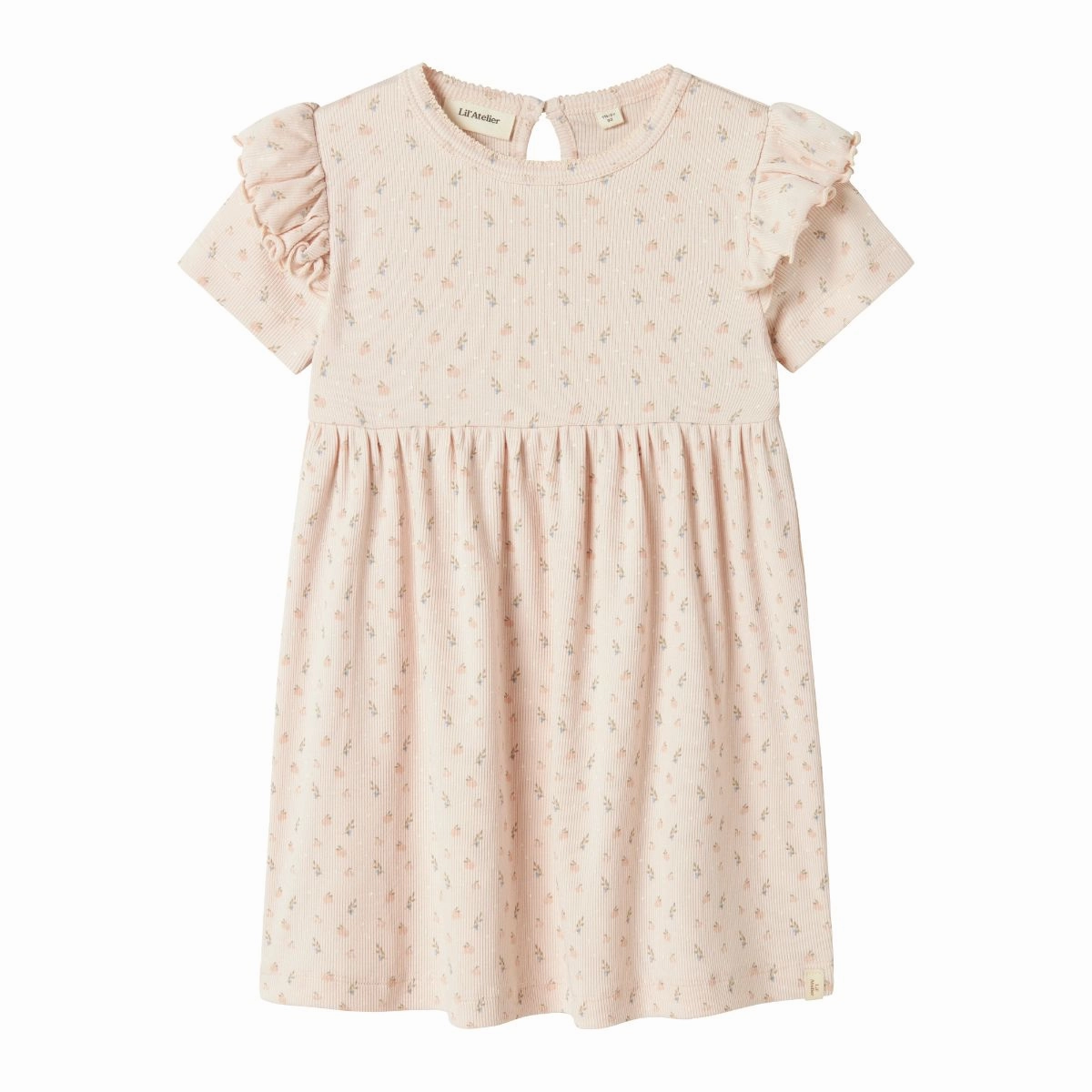 Lil' Atelier gago jurk peach blush