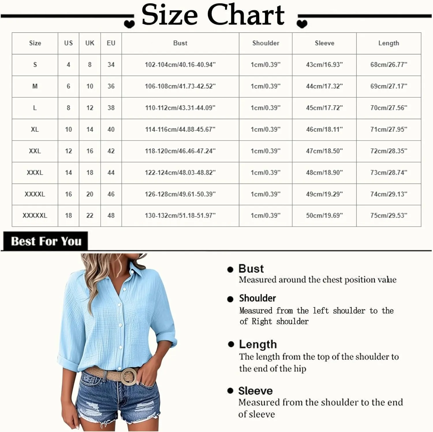 Linen Cotton Shirts for Women Casual Rolled Sleeve Button Down Blouses Summer Solid Color Business Blouse Work Tops