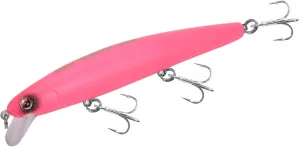 LITTMA California Surf Fishing Lures Saltwater Jerkbait Crankbait Surf Minnow 110 - Metallic Sardine Super Glow & Pearl Pink Belly Glow Lures for Halibut & Striper Fishing