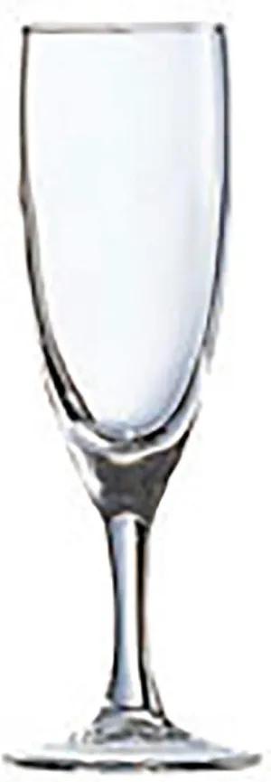 Luminarc Princesa Flûte Goblets, Glass, Transparent, Set 6 Pieces, 15 cl