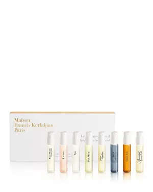 Maison Francis Kurkdjian Fragrance Wardrobe for Her 8-piece Set, (8x0.07 Oz)