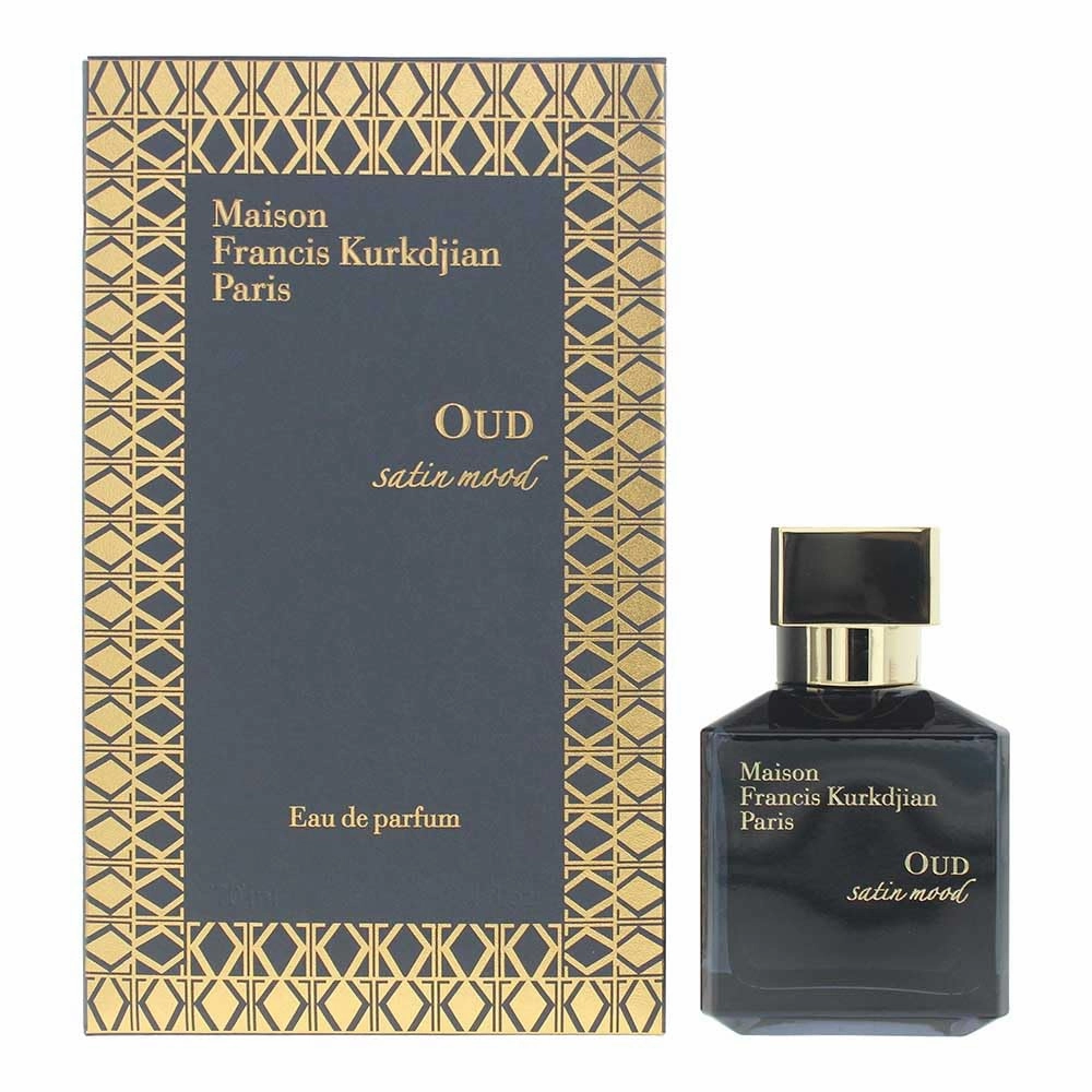 Maison Francis Kurkdjian Oud Satin Mood Eau De Parfum Spray, Vanilla Scented Amber Accord, 2.4 Fl Oz