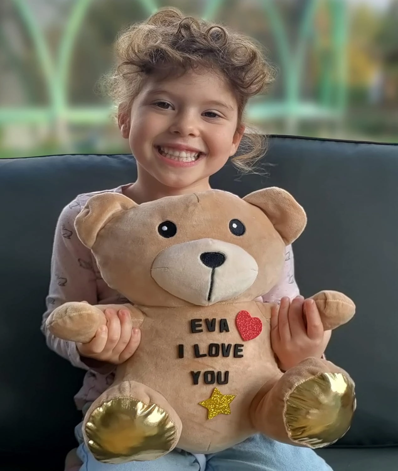 Make Your Own Teddy Bear Plush Pillow Kit Arts and Crafts for Girls (No Sew), Teddy Bear Craft Kit for Girls Ages 3-5 4-6 5-7 Years Old Birthday Present, for Kids, DIY Kids Crafts