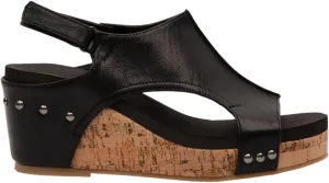 MAKERS SHOES HANNAH Women’s Lightweight Wedge Sandals, Comfortable Design, Velcro Slingback Closure, Easy On-and-Off, Stylish and Versatile