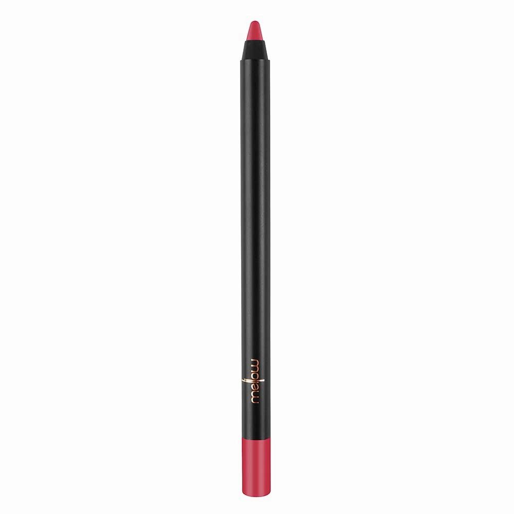 Mellow Cosmetics Gel Lip Pencil - Matte Liner for Women - Long-Lasting & No Bleeding - Organic, Natural, Vegan, Cruelty-Free - Paraben-Free Makeup - Ruby - Ruby