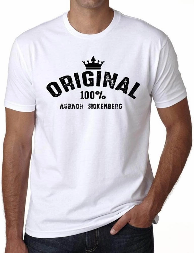 Men's Graphic T-Shirt Original 100% Asbach Sickenberg Eco-Friendly Limited Edition Short Sleeve Tee-Shirt