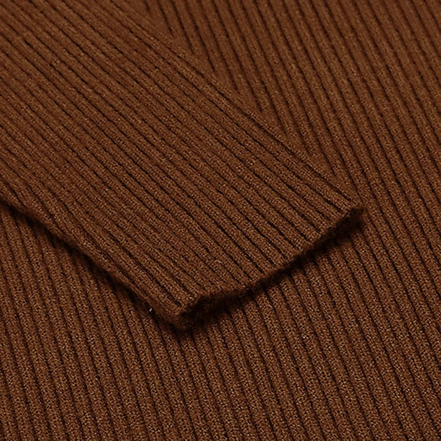 Mens Slim Fit Turtleneck Sweater Basic Long Sleeve Solid T-Shirt Thermal Casual Knitted Turtle Neck Pullover Sweater
