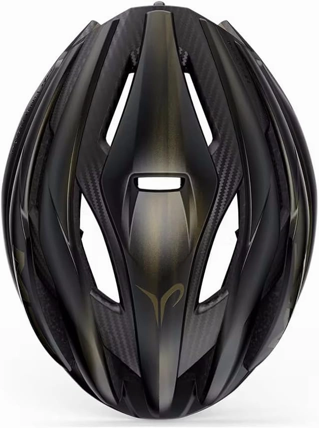 MET Trenta 3K Carbon Performace Road Cycling Helmet Tadej Pogačar Black Edition MIPS AIR