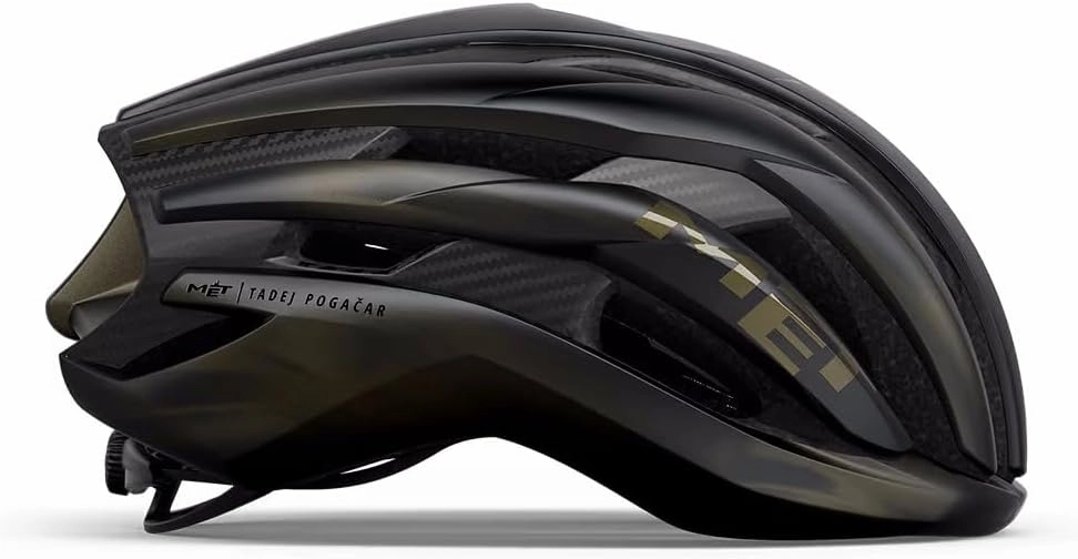 MET Trenta 3K Carbon Performace Road Cycling Helmet Tadej Pogačar Black Edition MIPS AIR