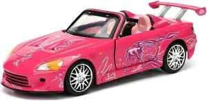 Metal Die Cast Toy Cars 1:32 for S2000 JDM Diecasts Alloy Pink Vehicle Party Suitable for Adult Collection Model Car for Home Or Office Décor