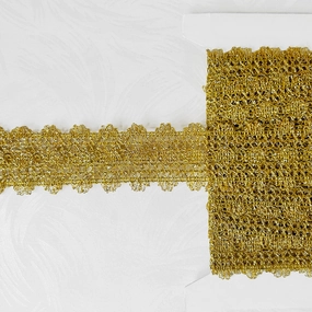 Metallic Gold Lace