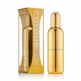 Milton-Lloyd Colour Me Gold Homme - Cologne for Men - Oriental Perfume for Men - Spicy, Amber Perfum - Mens Cologne - Long Lasting Perfum - 3 oz