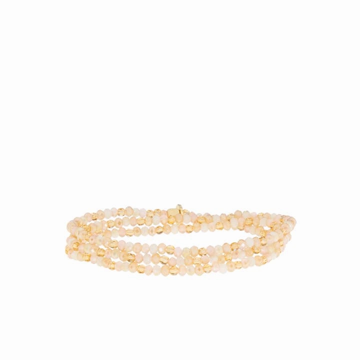 Mini Stretch Crystal Beaded Wrap Bracelet 9686B