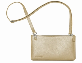 minibag metallic gold