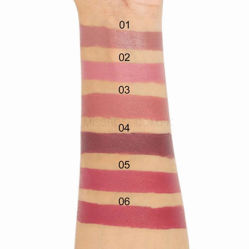 Miss Rose New 6 Color Lipstick Set For Girls