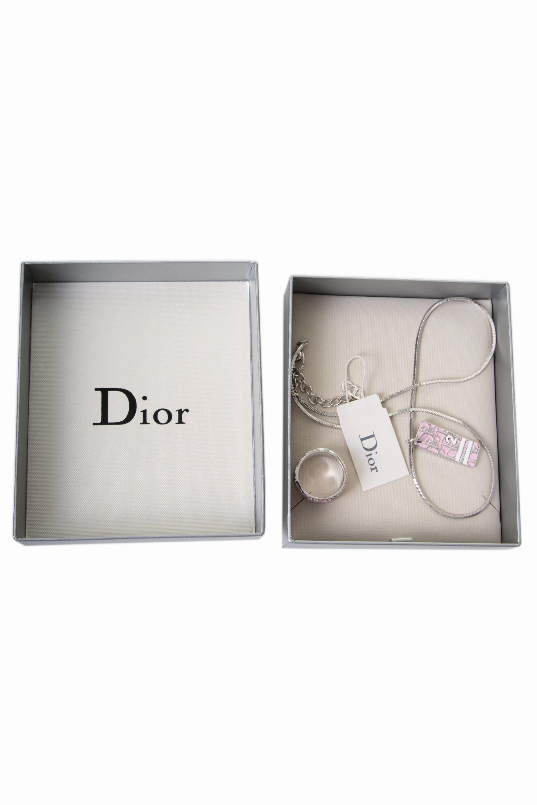 Monogram Necklace and Ring