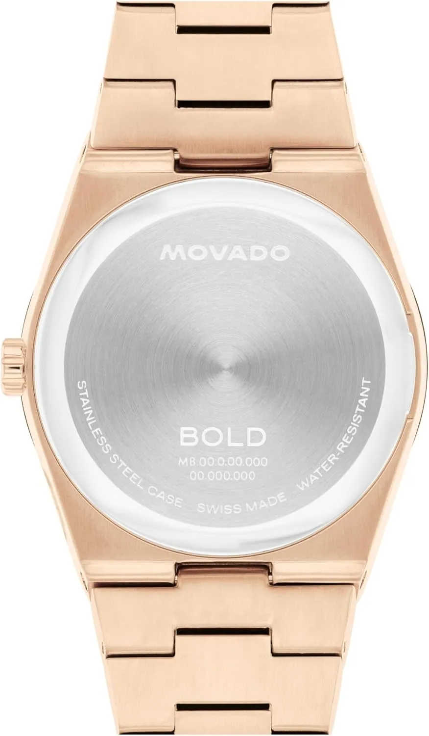 Movado Bold Quest Women's Luxury Quartz Watch - Swiss Movement, Stainless Steel Bracelet, Water Resistance 50 Meters (5ATM) - Classic Timepiece - Gift for Her - 35mm
