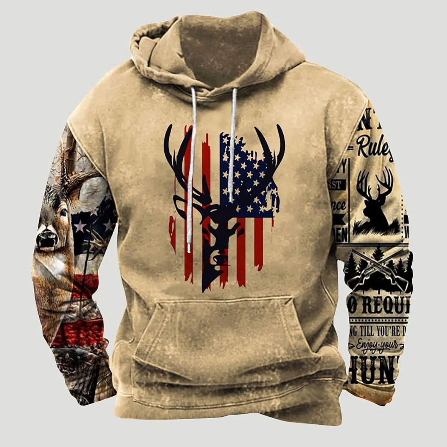 Muscularfit Mens Hoodies Pullover Lightweight Western Aztec Ethnic Hooded Sweatshrits Casual Slim Ethnic Print Graphic Hoodie