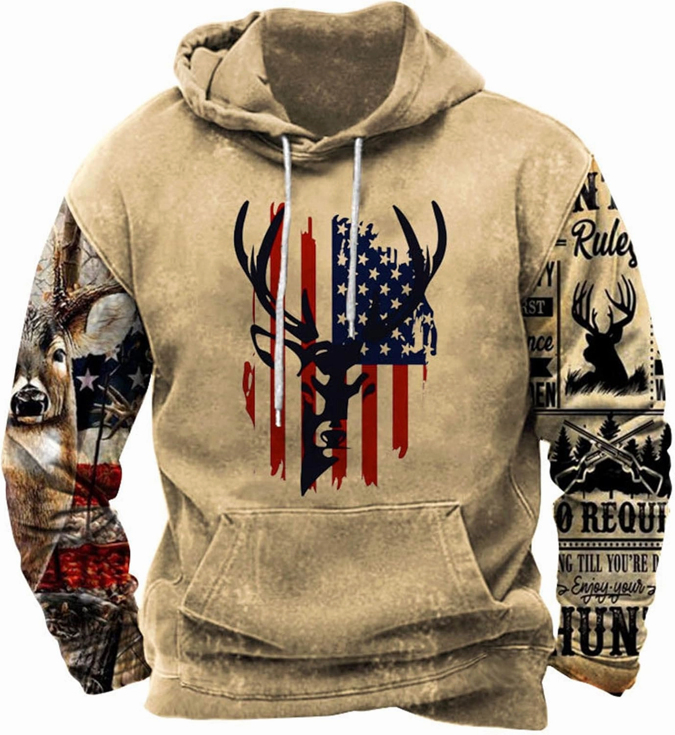Muscularfit Mens Hoodies Pullover Lightweight Western Aztec Ethnic Hooded Sweatshrits Casual Slim Ethnic Print Graphic Hoodie