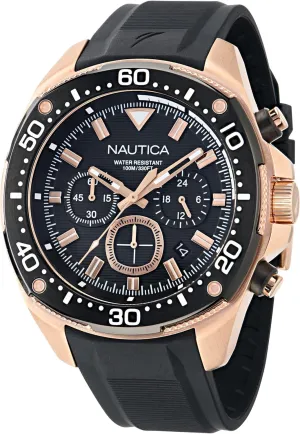 Nautica NCT Blue SAIL Silicone Strap Watch
