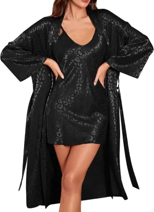 Night Gown Shirt Ladies Sexy Stylish Imitation Silk Pajamas Ice Silk Home Clothes Sling Robe Suit Fresh Sleep Gowns