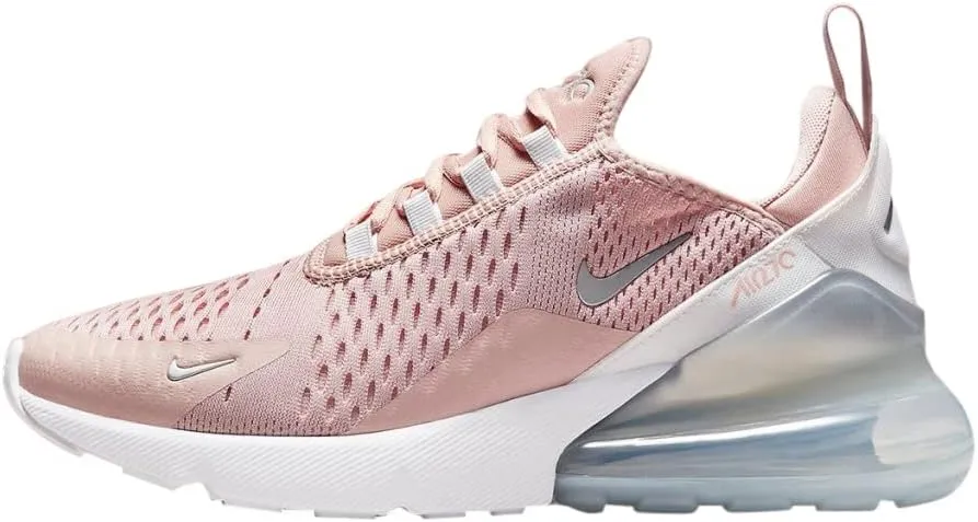 Nike Air Max 270 Pink Oxford/Metallic Silver/White 6 B (M)