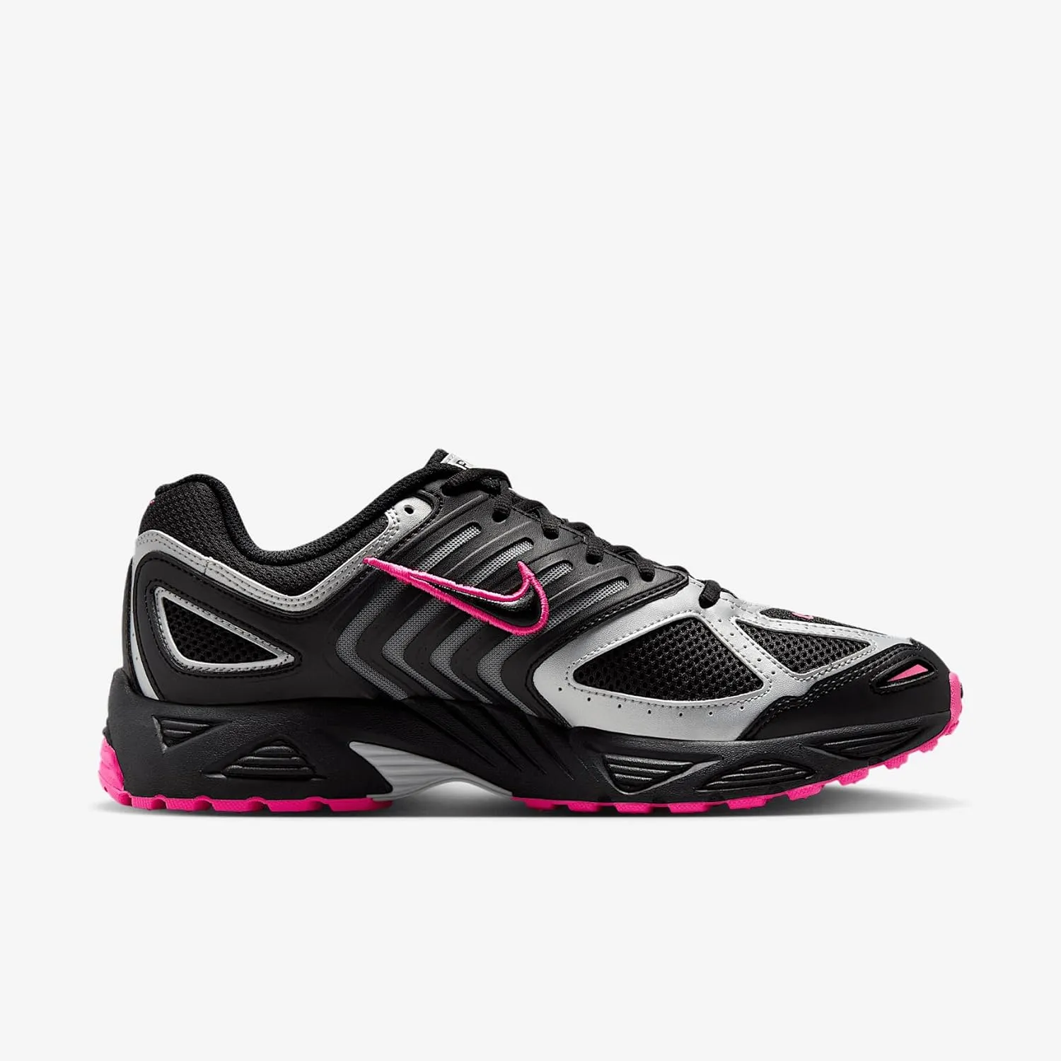 Nike Air Pegasus 2005 Men's Shoes (Black/Pink Blast/Metallic Platinum)