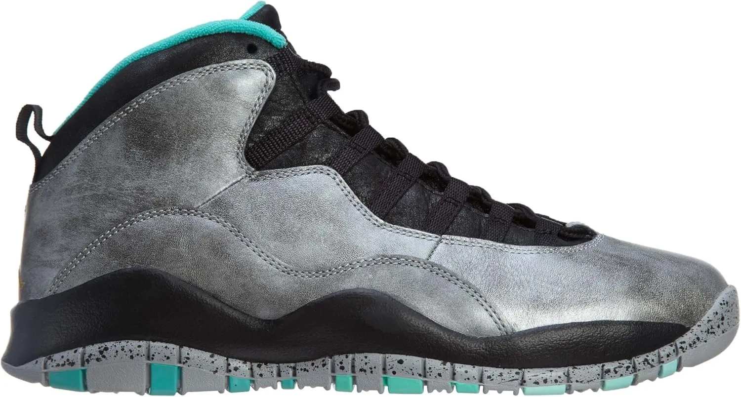 Nike Mens Air Jordan 5 Retro Metallic Silver White/Black-Metallic Silver Leather Basketball