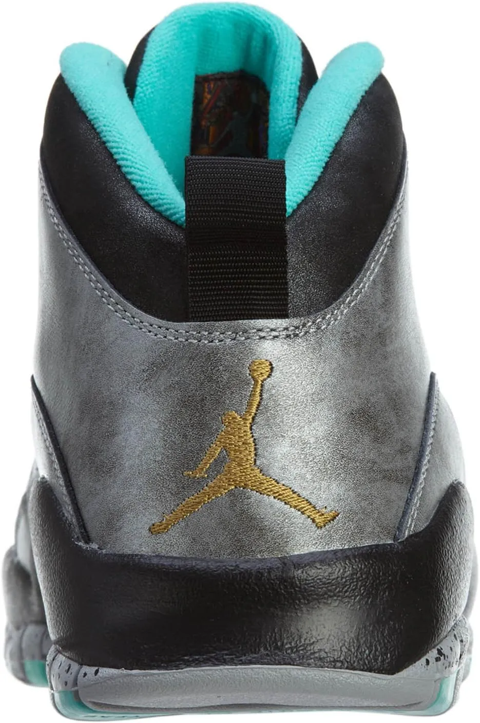 Nike Mens Air Jordan 5 Retro Metallic Silver White/Black-Metallic Silver Leather Basketball