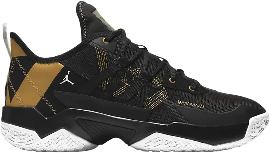 Nike Men's Shoes Air Jordan One Take II Westbrook Metallic Gold CW2457-007 (Numeric_13)